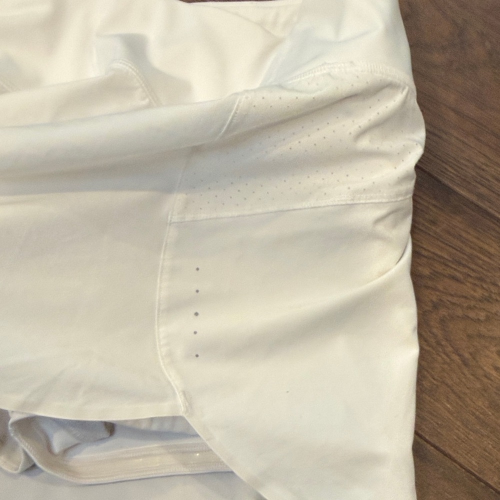 Athleta Run With It Skort White Size Small C18-008 - Picture 4 of 6